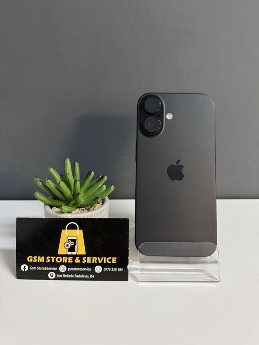 Iphone 16 Black 128Gb Garantie Gsm Store&Service