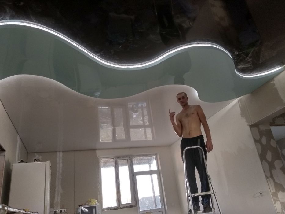 Натяжные потолки в рассрочку