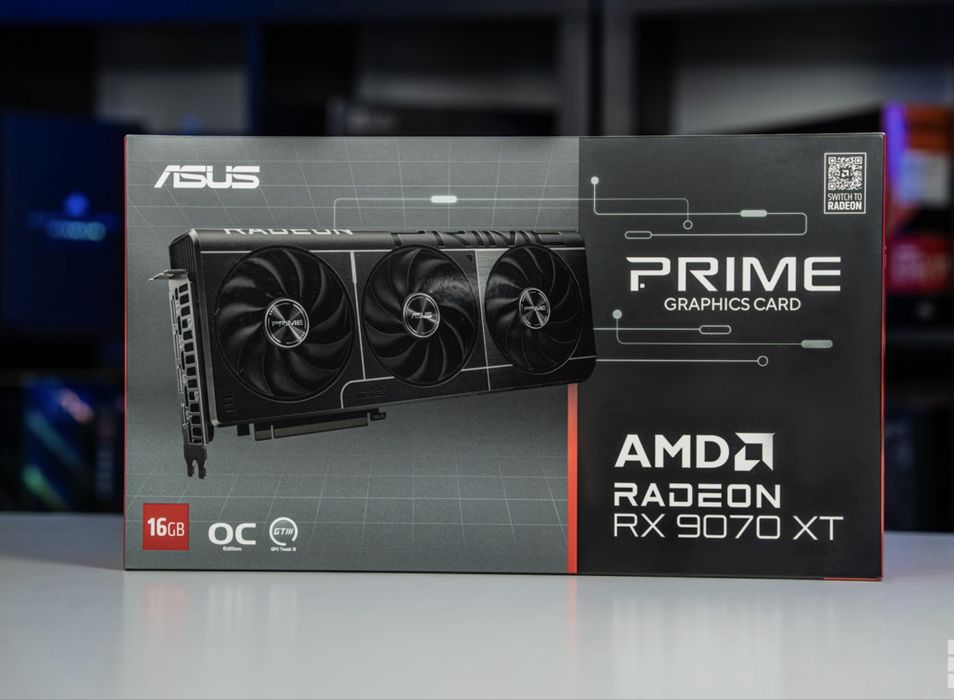 Asus Radeon RX 9070 XT OC Нова 36м гаранция