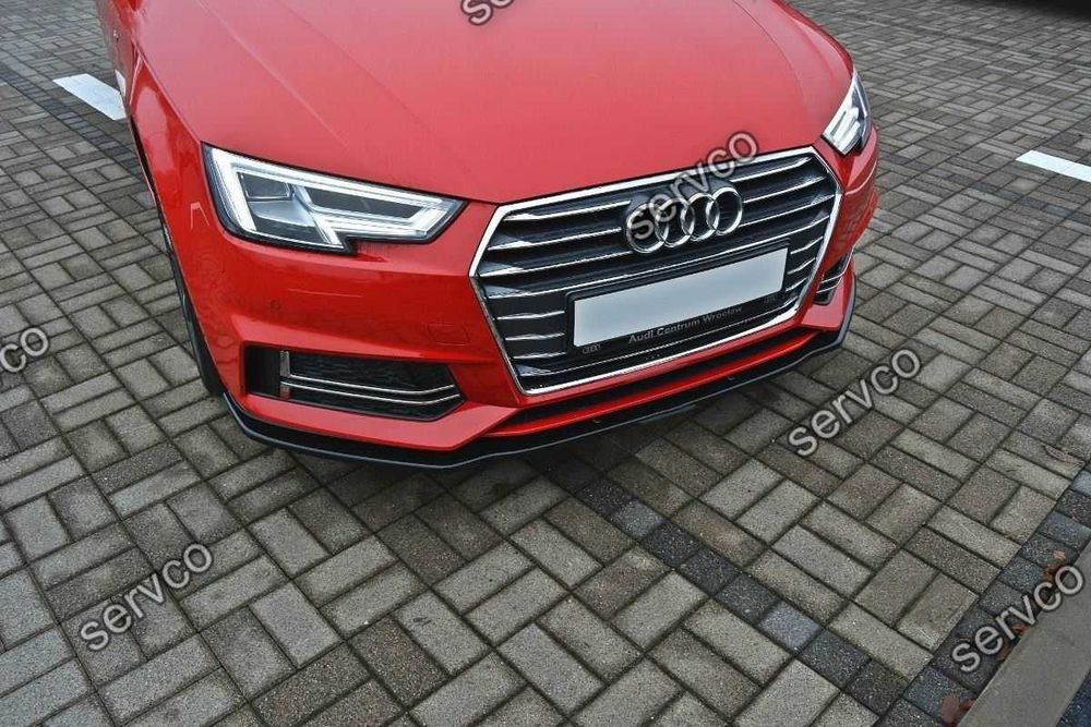 Prelungire bara fata Audi A4 B9 SLine S4 2015-2019 v2 - Maxton Design