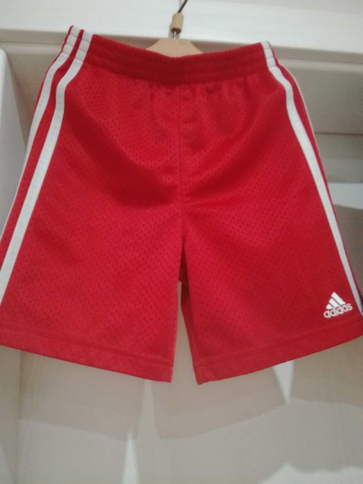 Оригинални детски къси панталонки Adidas 5, 6, 7г