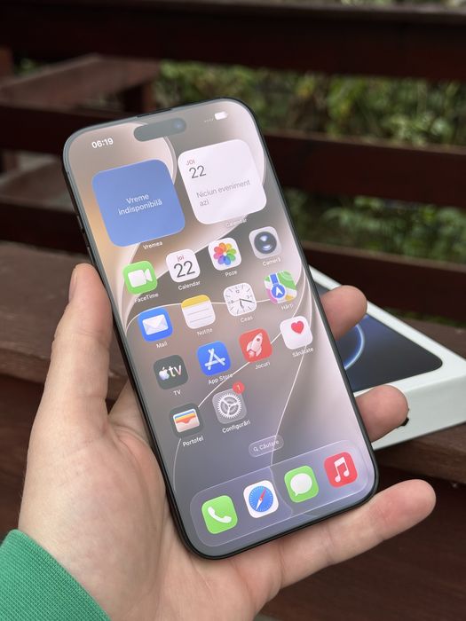 Iphone 16 PRO MAX 256GB, Impecabil, 1 AN Garantie,  Perfect Functional, Persoana Fizica Autorizata in Vanzari