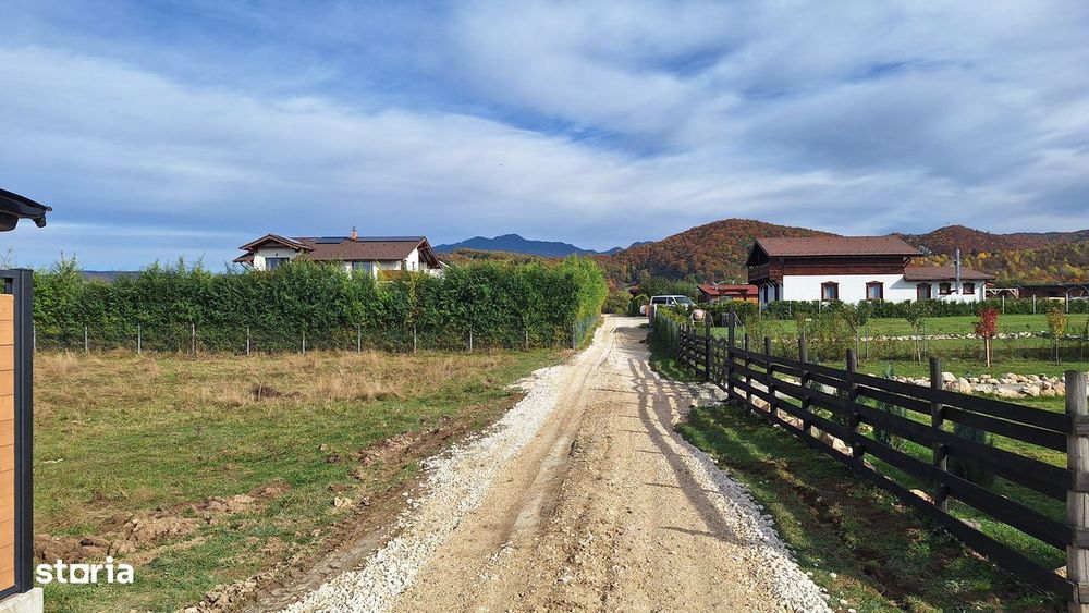 Teren 1000mp cu PUZ in Rasnov, Glajerie