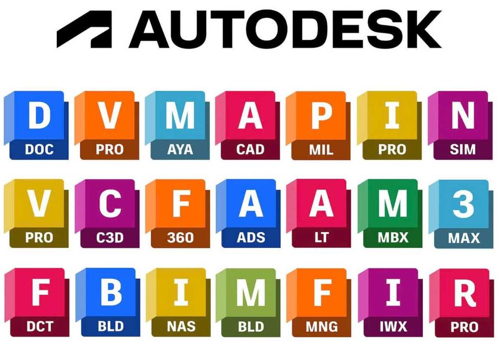 Ключи для Autodesk AutoCAD все приложения на 1 год