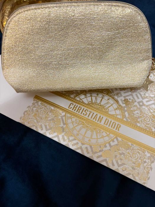 Geanta de cosmetice,editie limitata Dior Gold
