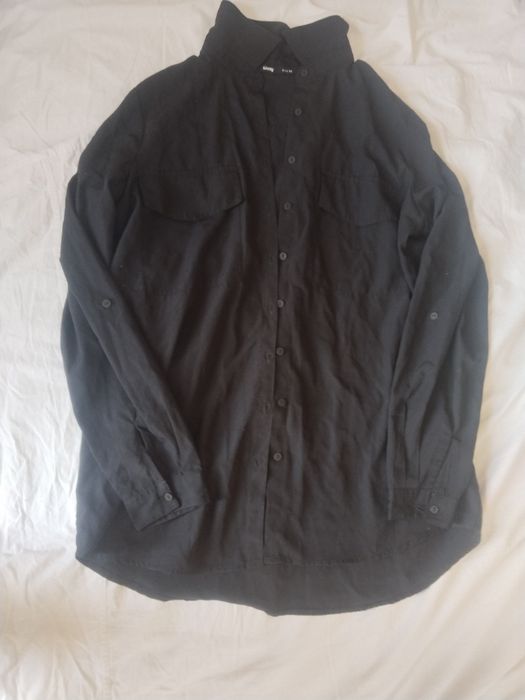 Рубашка черная. Размер: М