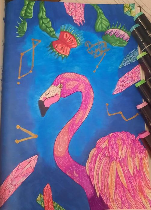 Postere cu tematica trippy, naturala si fantasy. Marime A4