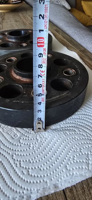 Flanse distantiere 30 mm 5x112 centrare 57.1 VAG prindere dubla + 10 prezoane