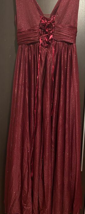 Официална рокля/цвят бордо