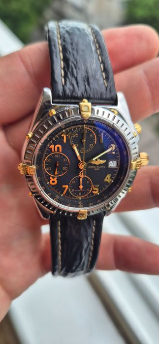 Breitling Chronomat- злато и стомана
