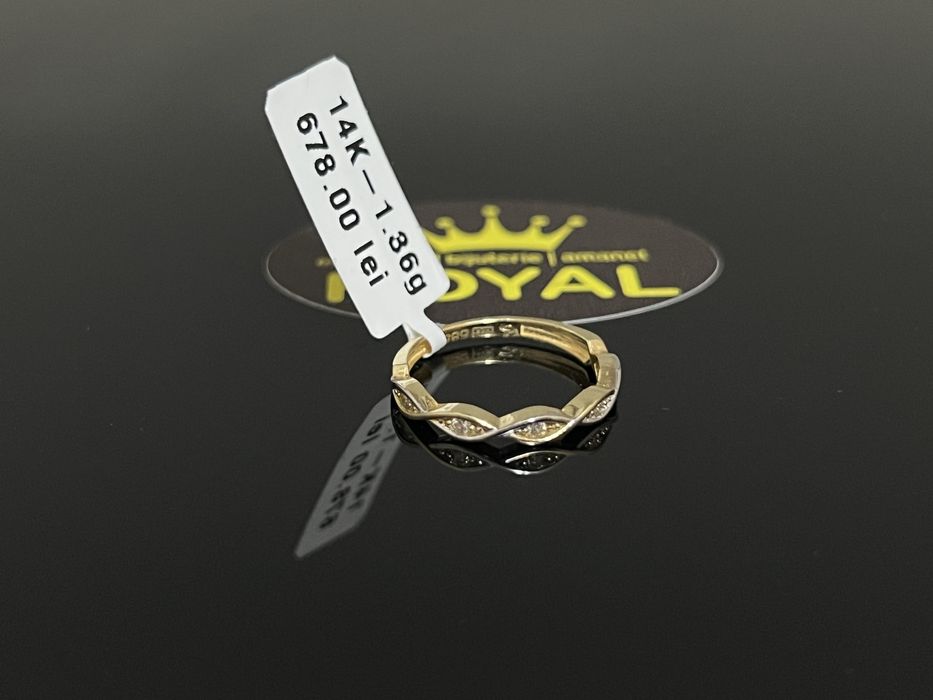 Bijuteria Royal CB : Inel dama aur 14k 1,36 grame