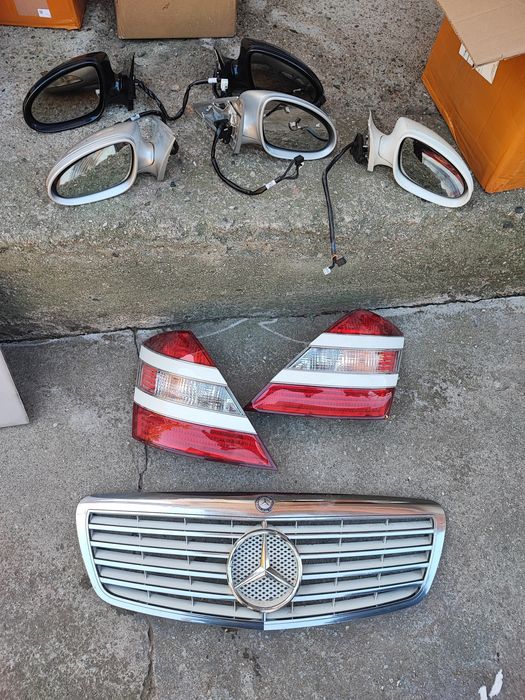 W221 стопове светлини Mercedes.Огледала решетка