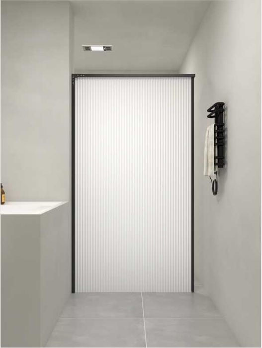 Невидима сгъваема завеса параван за душ