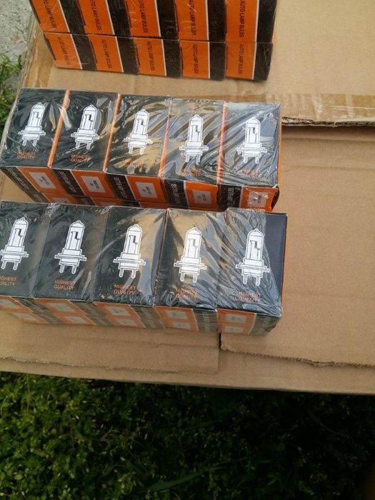 РАЗПРОДАЖБА ! КРУШКИ 12волта и 24волта H1, H3, H4, H7