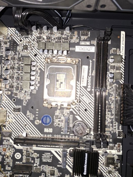 Материнская плата Esonic H610DA ddr4 (1700)