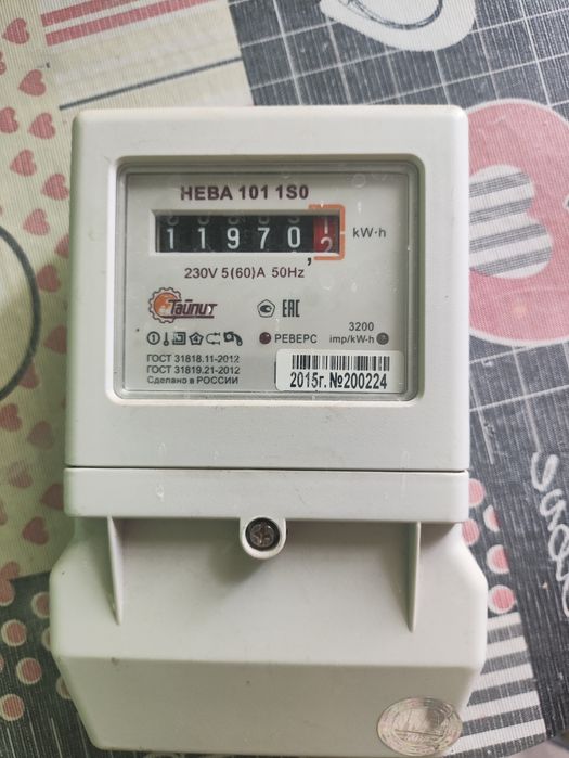 Продам электросчетчик  производство Россия