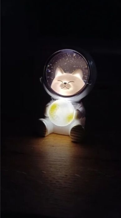 Ночник " Кот космонавт"