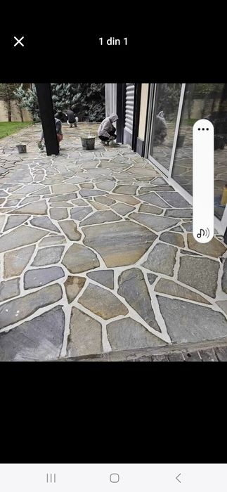 Piatra  naturala amenajari curti