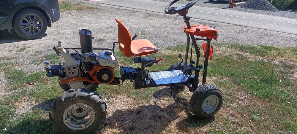 Tractoras facut a casa