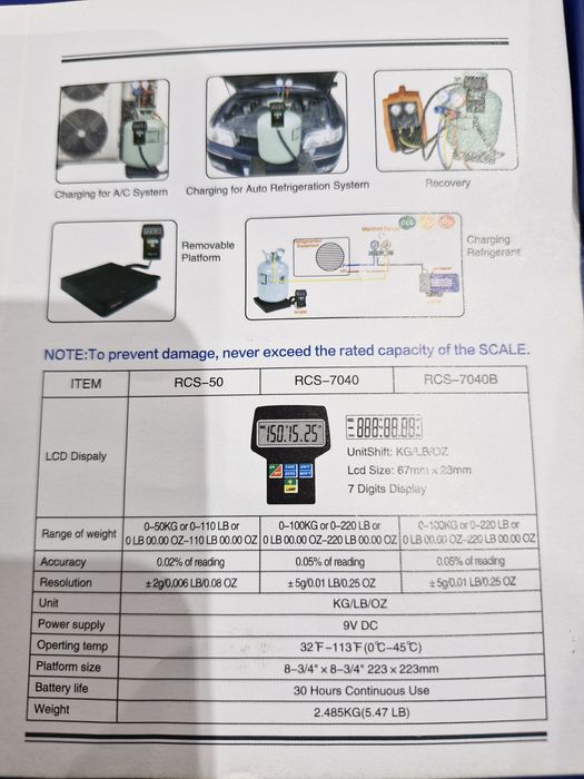 Везна за фреон. ТОП ЦЕНА