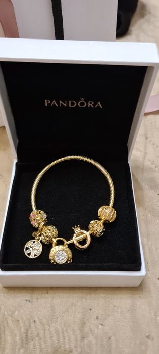 Пандора shine gold