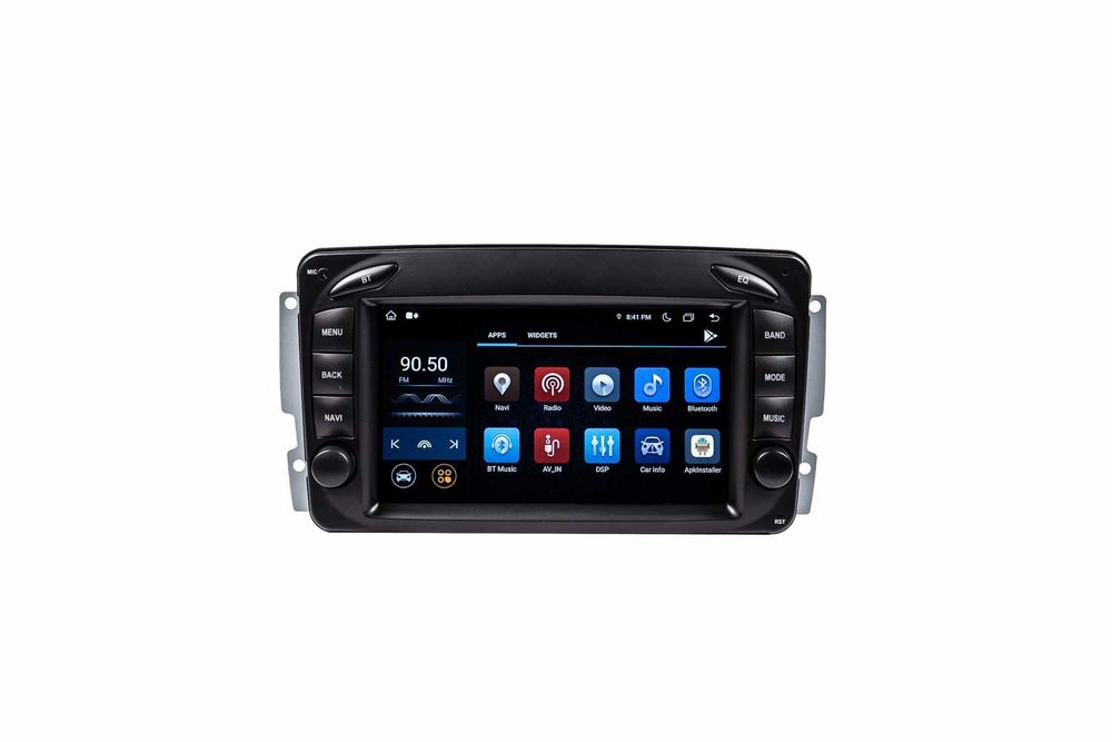 Navigatie Mercedes CLK W209 , C Class W203 , Viano , Vito Android 14 , Apple Carplay Android Auto + Camera Marsarier