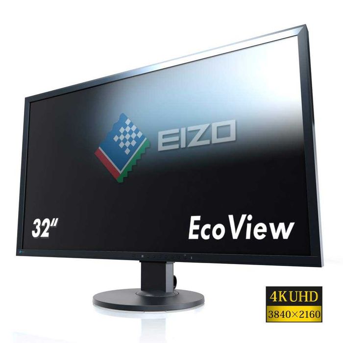 Monitor 4k, EIZO FlexScan EV3237, 32 inch, 4K (3840 x 2160) IPS, Black