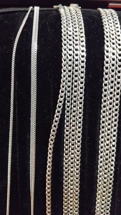 Сребърни синджири, проба 925.