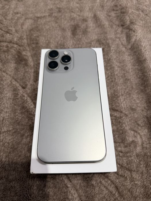 Iphone 15 Pro Max 256gb Silver cadou husa si folie de sticla