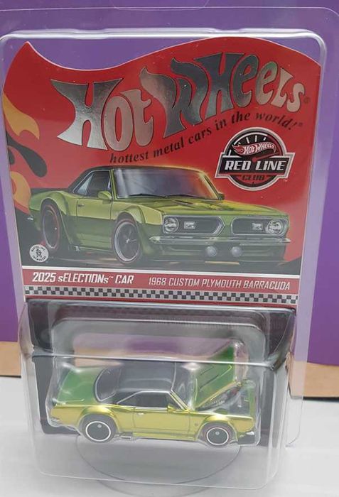 RLC Exclusive sELECTIONs 1968 Custom Plymouth Barracuda hot wheels