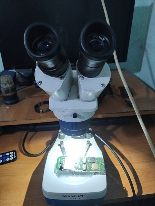 Микроскоп  для ремонта микросхем