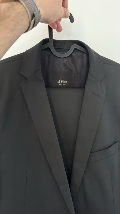 Costum S Oliver Negru Black Label Marimea 50(M)