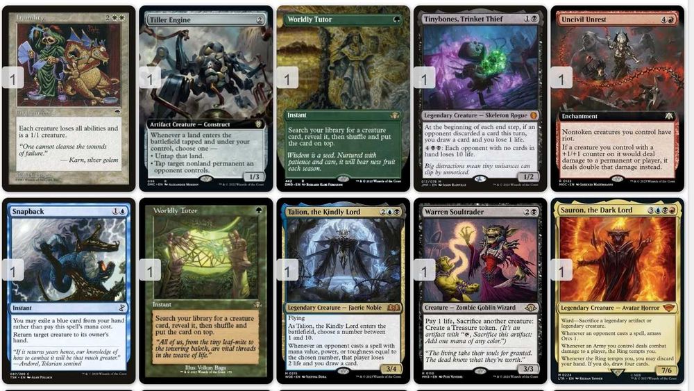 MTG - Magic: The Gathering Карти (2002-2026)