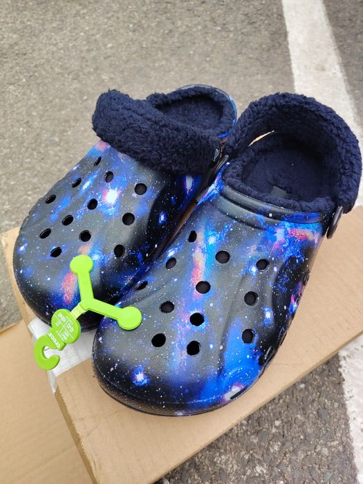 Crocs galaxy iarna editie limitata 42 43