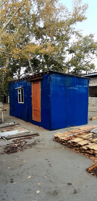 Вагончик  5,70 ×2,40 , сдам в аренду  , теплая , с электропроводкой