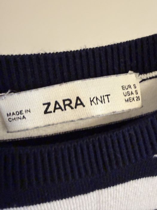ZARA памучна блуза