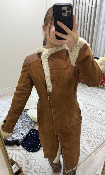 Зимняя Дубленка б/у.