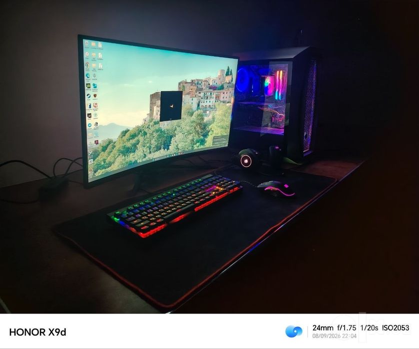 GAMING PC + 32" QHD 165Hz MONITOR
Gaming va kunda
