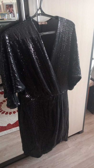 вечернее платье черное