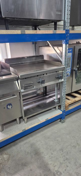Grill profesional,neted,gaz,linia 700,utilaje bucatarie,cantina,BERTOS