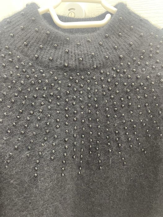 Pulover din lana si angora