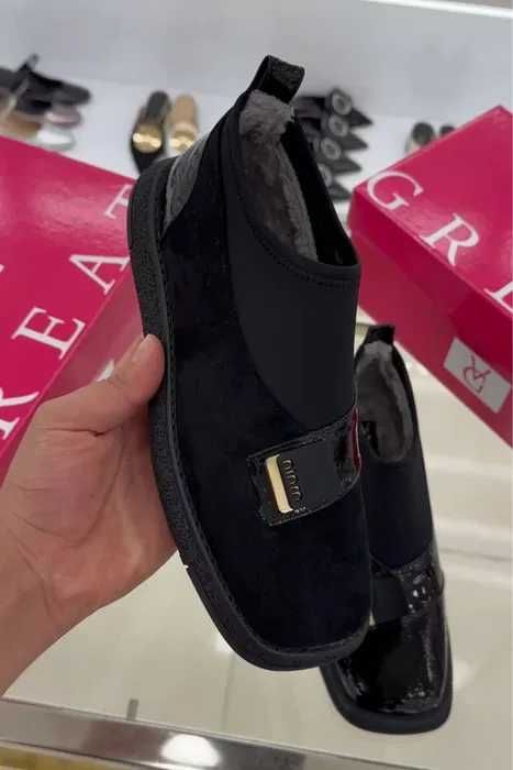 Продается Трендовая обувь в комбинации замша и эко кожи