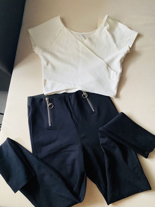 Кожени къси гащи H&M