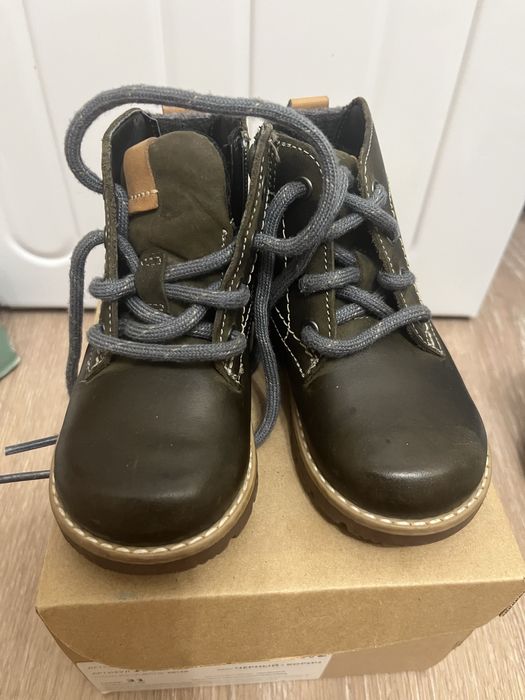 Ботиночки Clarks 20 размер кожа