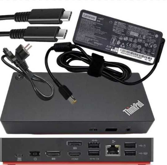Док-станция Lenovo ThinkPad Universal USB-C Dock (40AY0090EU)