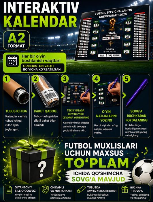 Таблица мира чепионата Jaxon chempionati uchun Jadval