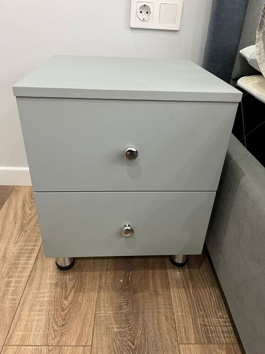 Двуспальная кровать с матрасом б/у