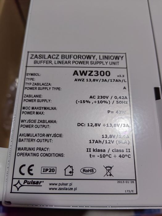 Sursa Alimentare Pulsar  12 v / 3 Ah