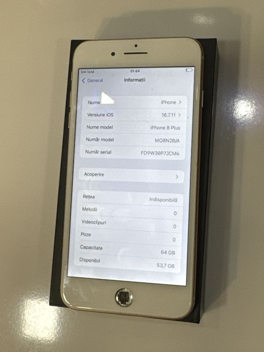 iPhone 8 Plus • Liber Retea