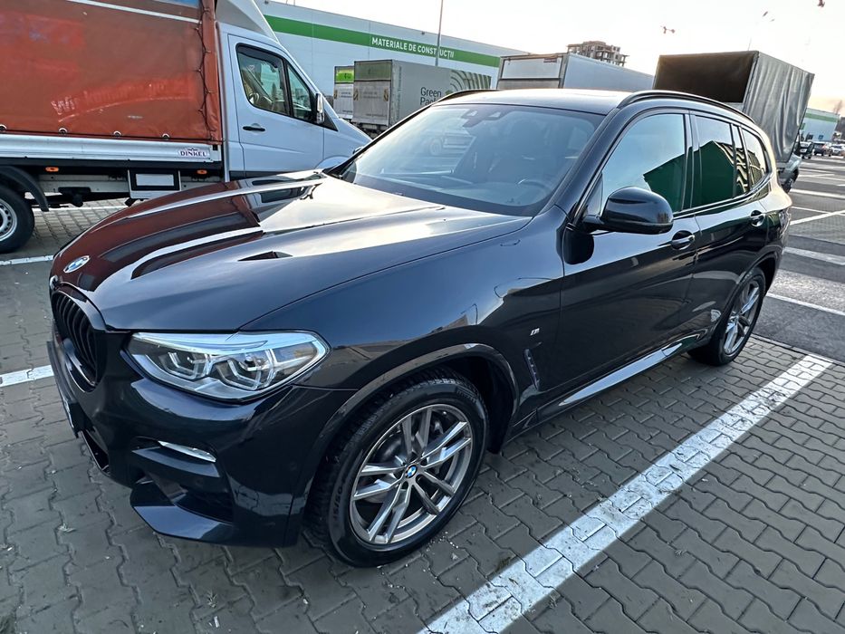 Bmw x3 25d(230cp), pachet m , trapa , piele neagra, primul proprietar